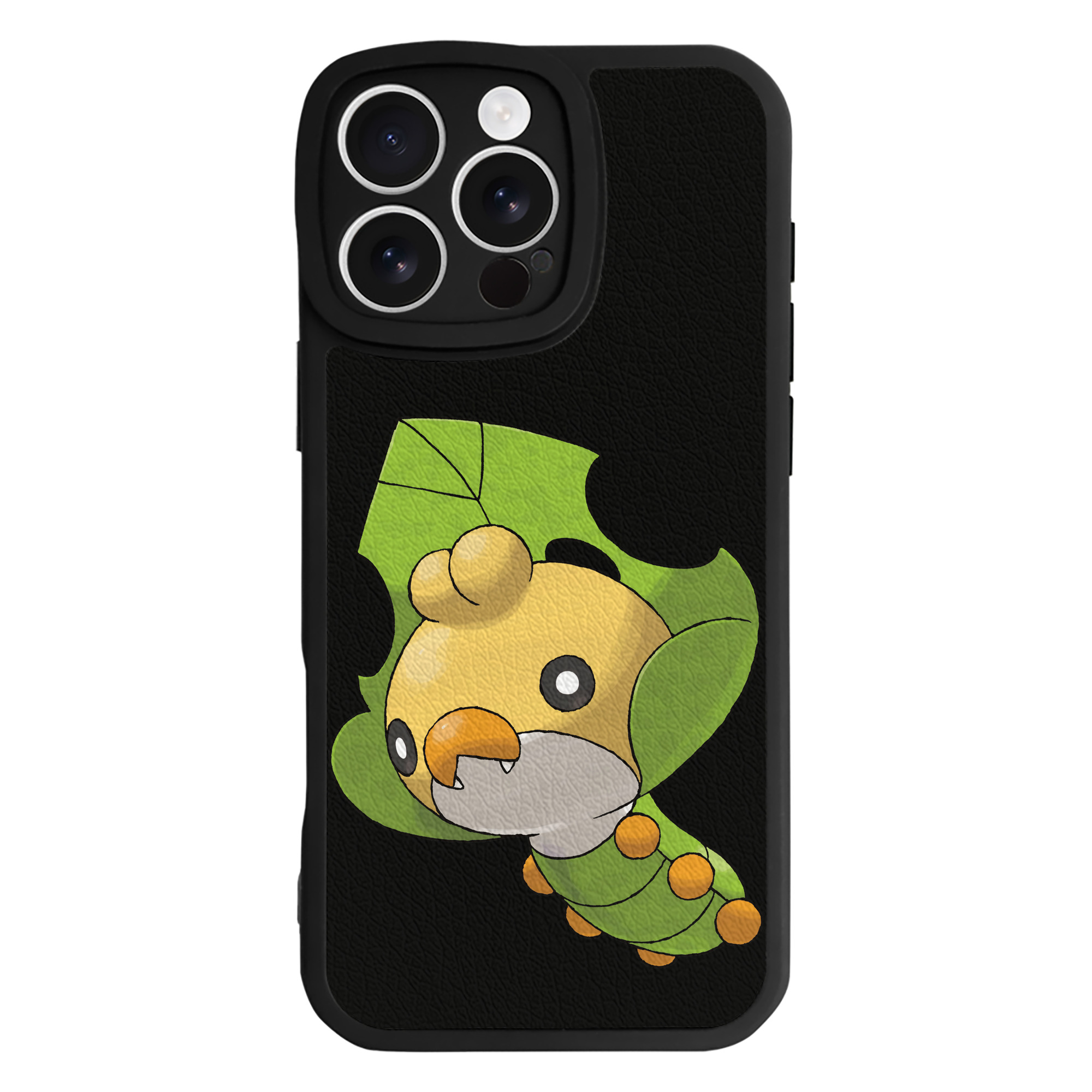 （画像用） ポケットモンスター Pokémon 【iPhone 16シリーズ対応】シリコンスマホケース（レザー調） 材質：シリコン